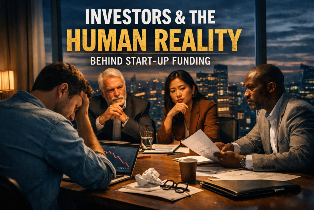 Investors & the Human Reality Behind Start up Funding
