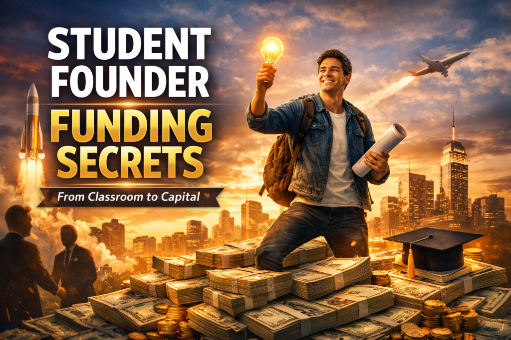 From Classroom to Capital: The Ultimate Funding Guide for Student & First-Time Founder