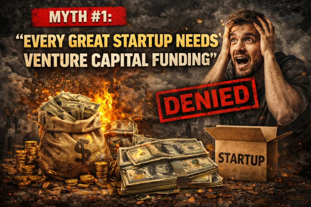 Start up Funding Myths vs Reality: What Every Founder Must Know in 2025