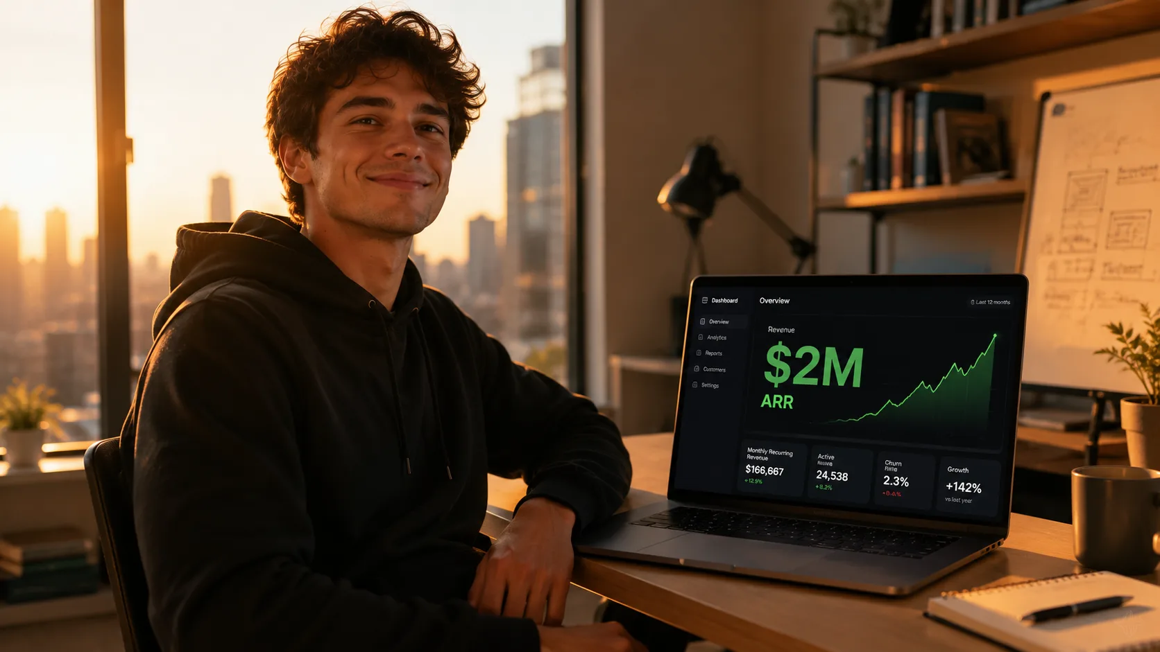 Building AI App at 23-Year-Old making insane dollars Without Coding