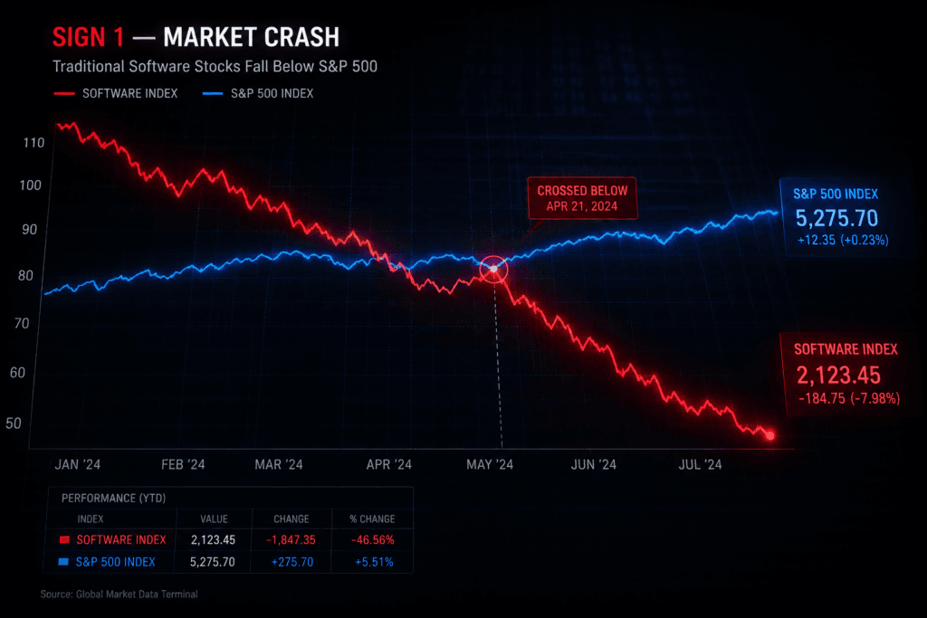 Traditional Software Stocks Just Had Their Worst Quarter Since the Dot-Com Crash