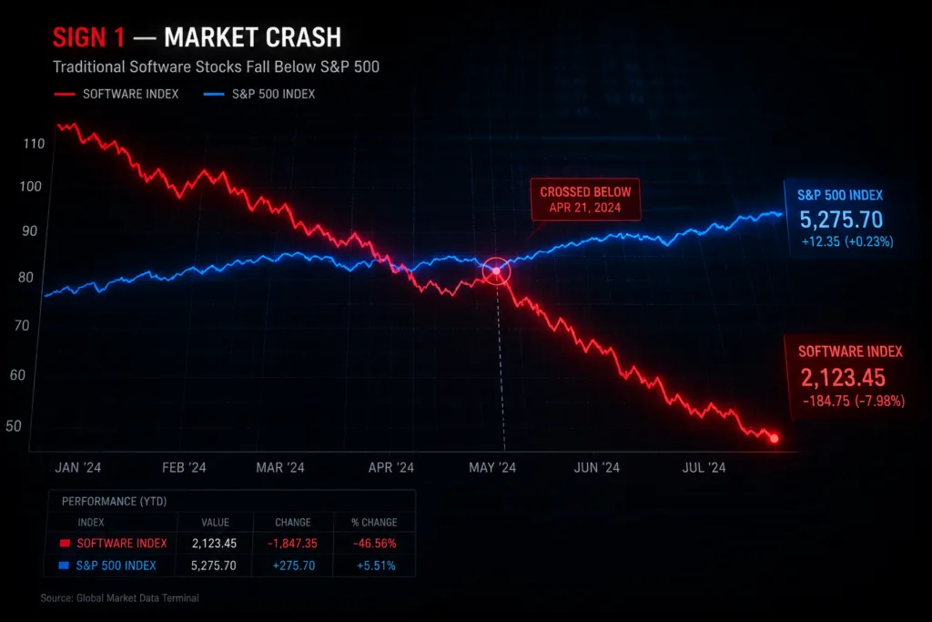 Traditional Software Stocks Just Had Their Worst Quarter Since the Dot-Com Crash